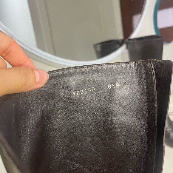 Gucci by Tom Ford dark brown leather calf boots - Picture 6 of 10